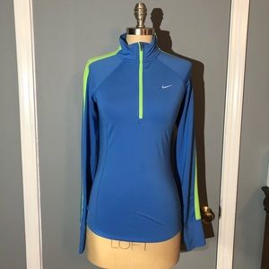 Nike Dri Fit Half Zip Long Sleeve